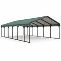 Carport Aluminiumrahmen 12m x 6m x 4m Metall Grün