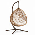 Hängesessel aus Rattan mit Polyesterkissen 195 cm